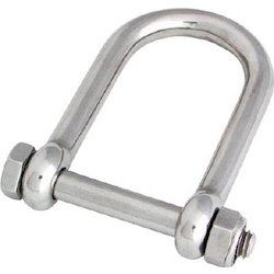 SLU Shackle, Stainless Steel