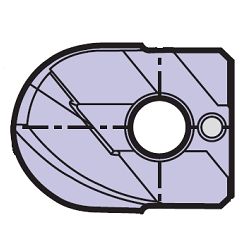 X's Wavy Mill Ball, WBMF Type, XSWBMF, Tip