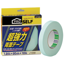 Heavy Duty Double-Sided Tape for Rough Surfaces, White