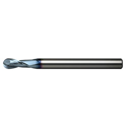 Aluminum Ball-End Mill (DLC Coating) ALB225-DLC ALB225-DLC-R0.75-1.1-7.5