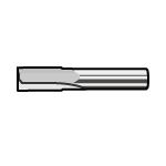 SSLE Slotting End Mill, Straight Shank