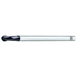 Long Shank Ball Type, 2-Flute  FX-LS-MG-EBD