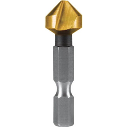 Hexagonal Shank Countersink (90° Tip Angle, Titanium Coated)