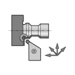 CoroCut 1/2 Profile Machining Shank Bit