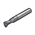 CoroMill Plura, Carbide Corner Radius End Mill, Center-Cut