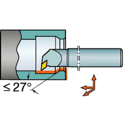 Boring Tool Bit T-Max P Lever Clamp S...-PDUNR/L