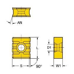 T-Max Long-Edge Insert For Milling