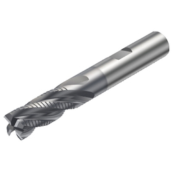 CoroMill Plura End Mill for Rough Machining, Weldon Shank