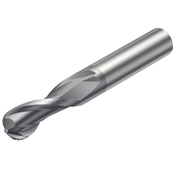 CoroMill Plura Carbide Ball End Mill, Diamond Coated, 2B230