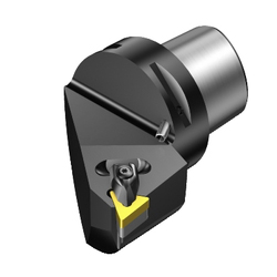 Outer Diameter Turning - Tool Bit For Negative Inserts, Coromant Capto Cutting Head, DTGNR/L