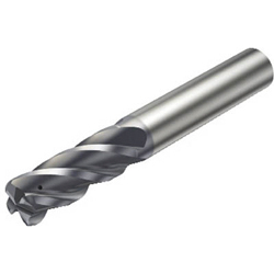 CoroMill Plura HD, Carbide Solid Radius End Mill (With square center-cut oil hole)