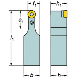 Sandvik T-Max P Positive Tip Shank Bit