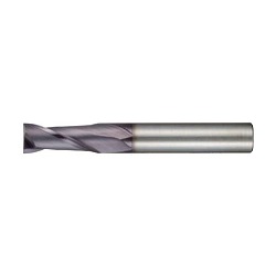 GSX MILL 2-Flute End Mill Sharp Corner GSX20000S-2D