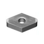 SUMIBORON Insert, 55° Diamond-Shape With Hole, Negative, 4NC-DNGA