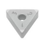 SUMIBORON Insert, Triangle-Shape With Hole, Negative, 6NC-TNGA-HS