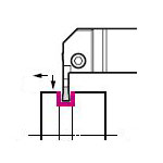 SEC-Grooved Bit (multifunction outer diameter L type lateral groove) GNDMS Type