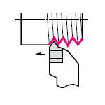 SEC-Threading Bit for Outer Diameter, THE Type