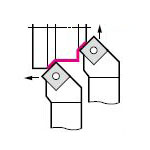 SEC-70 Type Tool Bit PSSN Type (Cutting Direction: Right)
