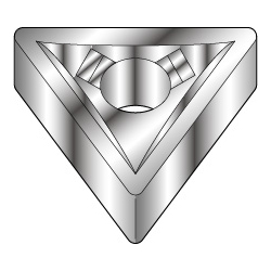 Triangle-Shaped With Hole, Negative, TNMG-FE, For Detailed Cutting TNMG160404NFET1500Z