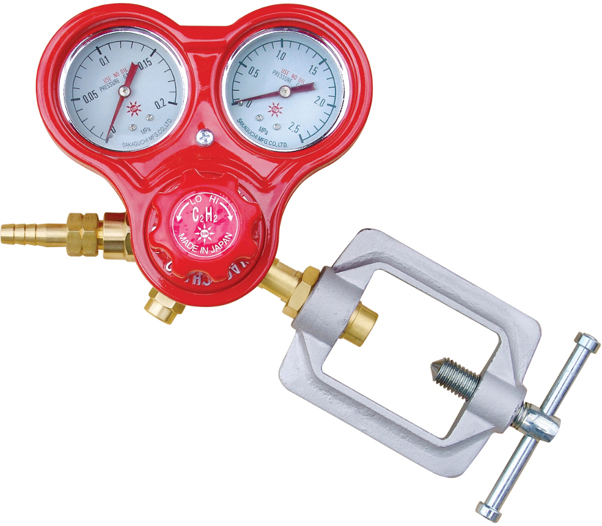 Acetylene with Built-in Pressure Regulator with Flashback Arrestor SG-4