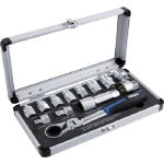 Go-Through Ratchet & Spline Socket Set