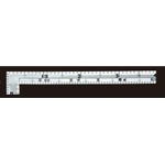 Carpenter's Square: Handy Rectangular Thick Angle Ruler