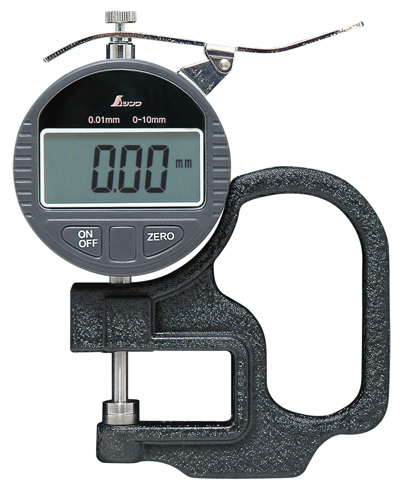 Digital thickness caliper