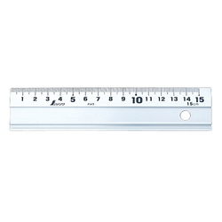 Aluminum Ruler, Alusuke (Without Non-Slip Backing)