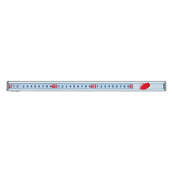 Nobisuke 3x Magnification 2-Direction Measuring Type Metric Scale