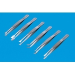 Wafer Tweezers, Round/Oval Flat Type