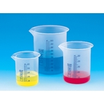 PP Beaker Blue Scale