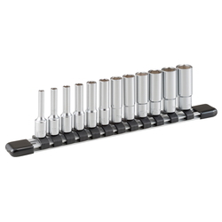 Deep Socket Set (6-point with Holder) HSL212