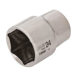 SUS Socket (Hex Type) - Square Drive 12.7 mm S4V-30