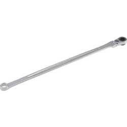 Ultra-Long, Flex-Head Ratchet Offset Wrench