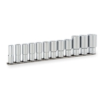 Deep Socket Set (12-point with Holder) HDL312A