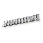 Socket Set (6-point, with Holder) HSB312