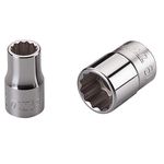 Socket For Socket Wrench (Square Socket 9.5 mm / 12.7 mm / 19.0 mm)