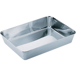 Stainless Steel Deep Rectangular Tray, T-QB Series, Storage and Transportation