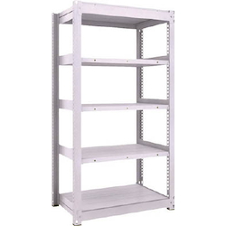 Medium Capacity Boltless Shelf Model TUG (450 kg Type, Height 1,800 mm, 5 Shelf Type) Single Unit Type (Height 1,800 mm, 5 Shelf Type)