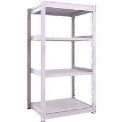 Medium Capacity Boltless Shelf Model TUG (600 kg Type, Height 1,800 mm, 4 Shelf Type) Single Unit Type (Height 1,800 mm, 4 Shelf Type)