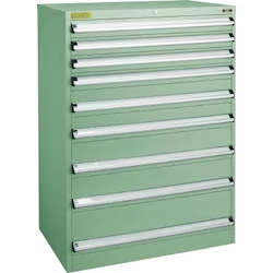 Medium-Duty Cabinet, VE9S Type, 3-Lock Safety Mechanism (Height 1,200 mm)