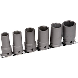 Impact Long Socket Set (Insertion Angle 12.7 mm)