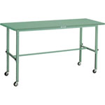 Light Duty Height Adjustable Workbench, with Casters, Uniform Load 80 kg