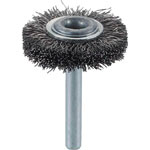 Mounted Wheel Brush, Stainless Steel (Shaft Length 35 mm)