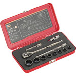 Trusco Nakayama Socket Wrench Set (12-Point Type)