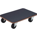 Flat Trolley, Little Cargo, w/ Rubber Flooring and Rubber Casters