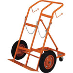 Canister Dolly, for Oxygen and Acetylene Canisters, 4 Wheel Type