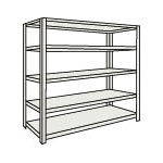 Small to Medium Capacity Boltless Shelf Model M2 (200 kg Type, Height 1,800 mm, 5 Shelf Type) M2-6365-NG