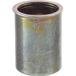 Blind Nut "Crimp Nut" (Thin Head, Steel)