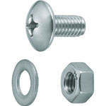 Bolt/Nut Set for Assembly of Light Shelf M6x12